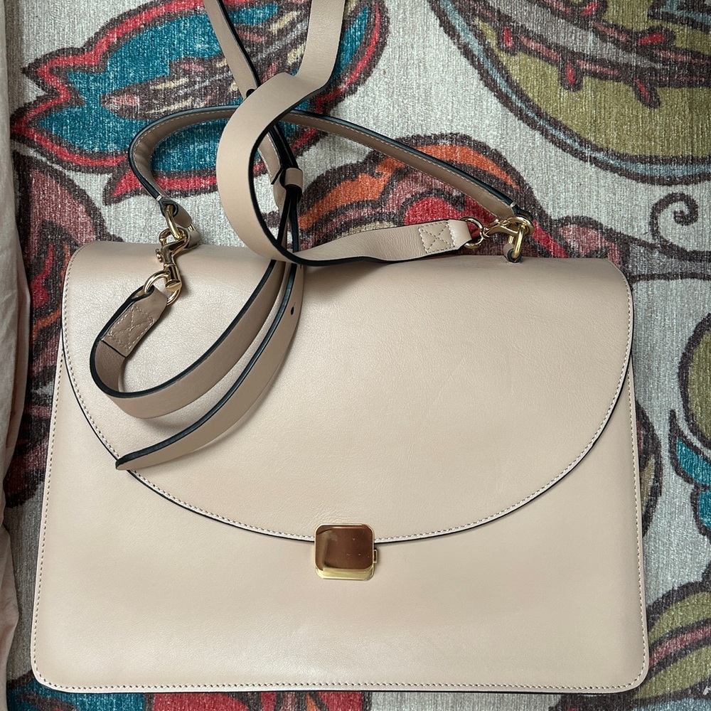 NWOT Cuyana crossbody saddle bag